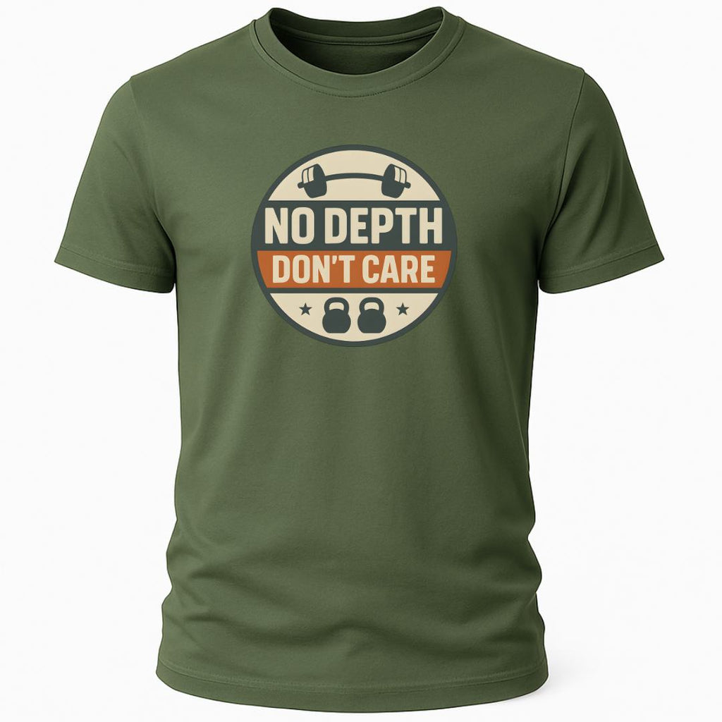 NO DEPTH DONT CARE T-SHIRT