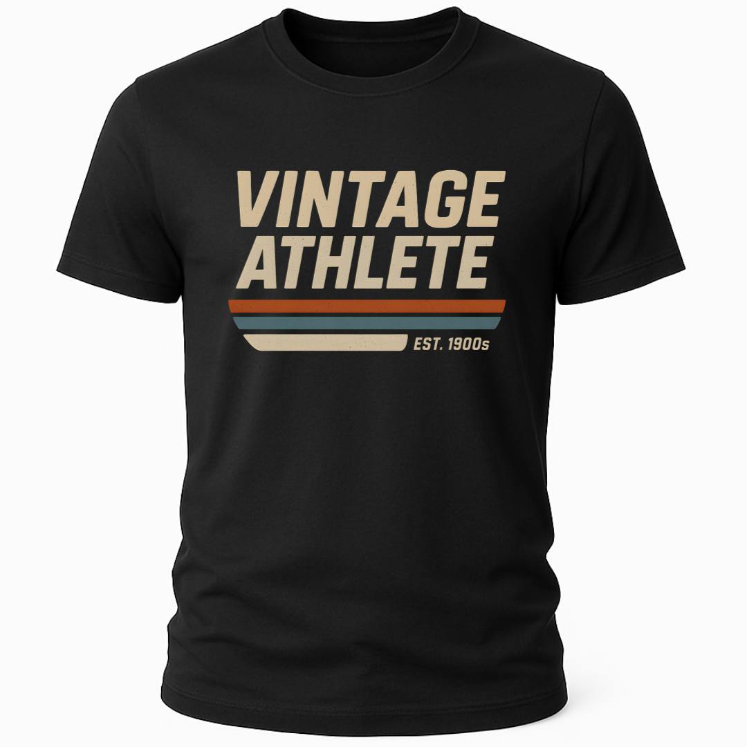 VINTAGE ATHLETE EST 1900S T-SHIRT
