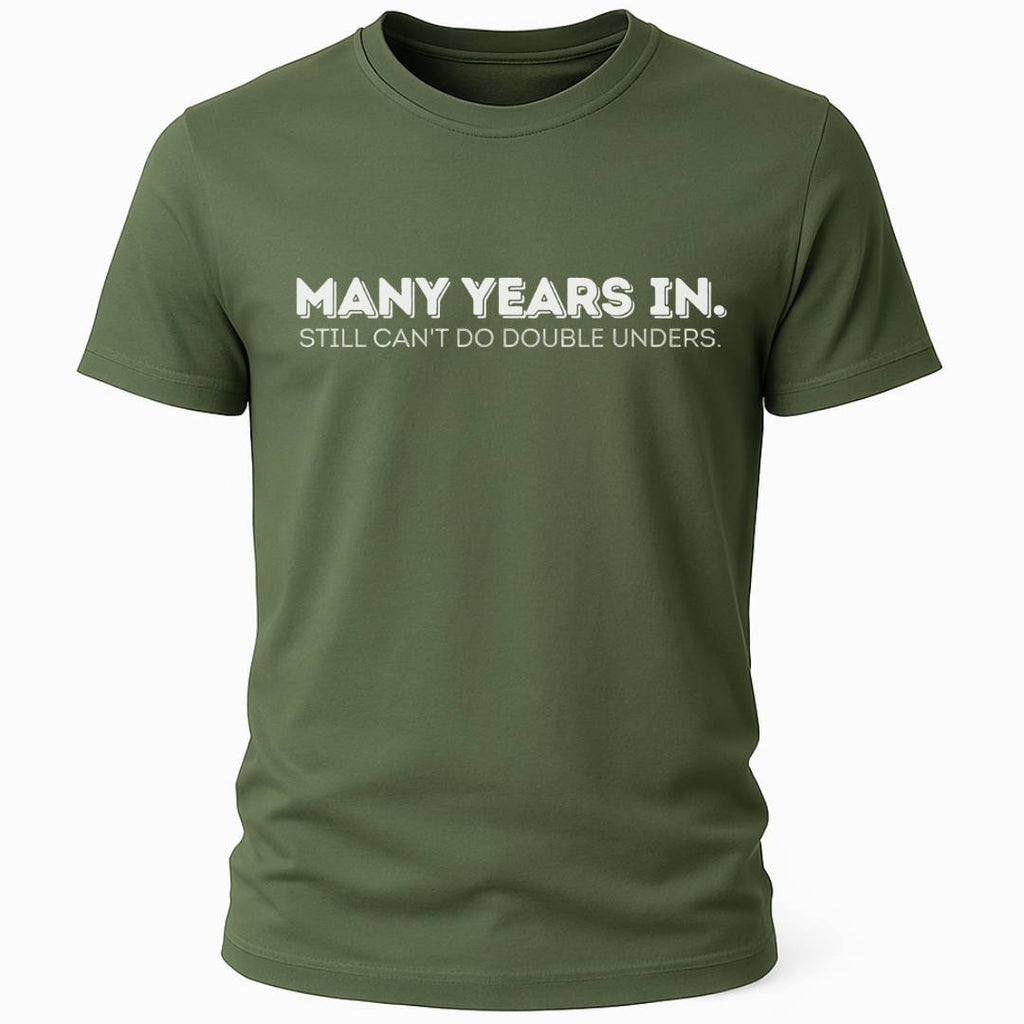 MANY YEARS IN T-SHIRT