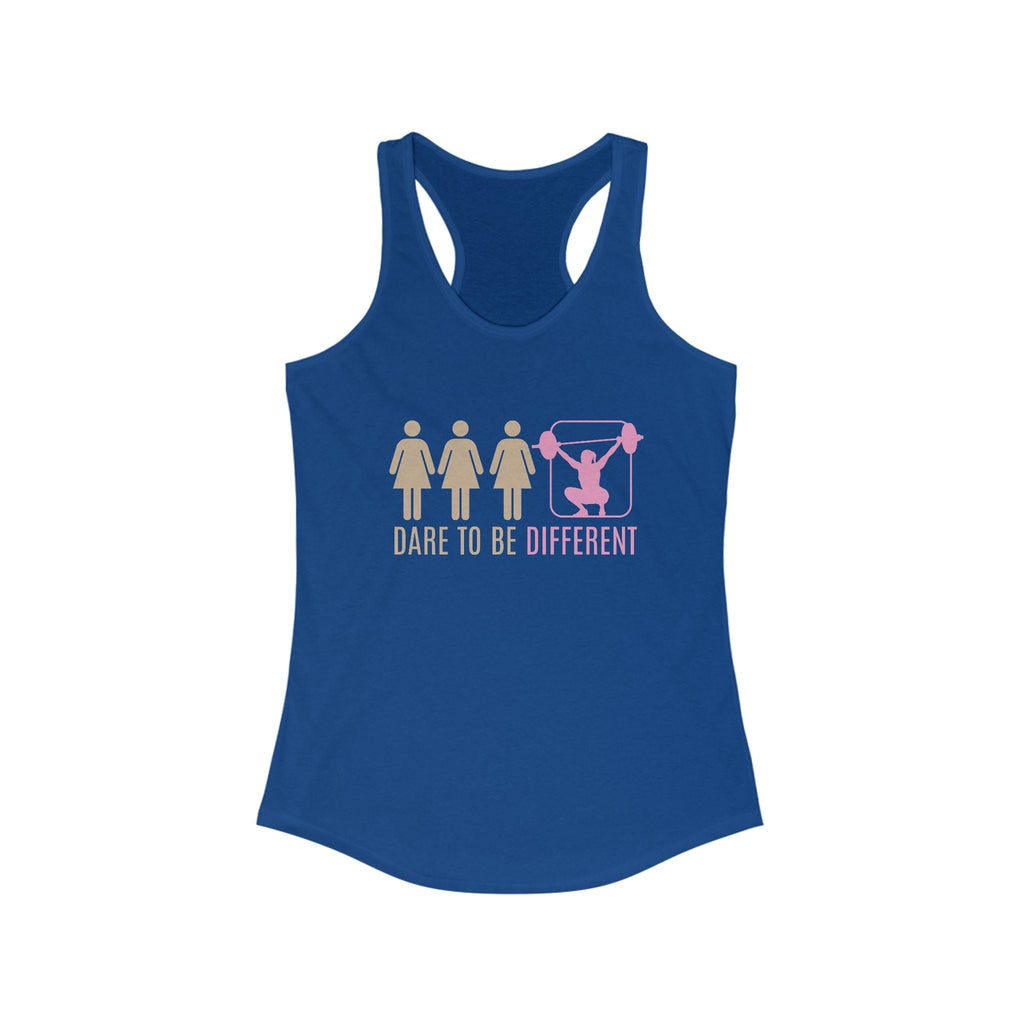 DARE TO BE DIFFERENT SNATCH Tank Top