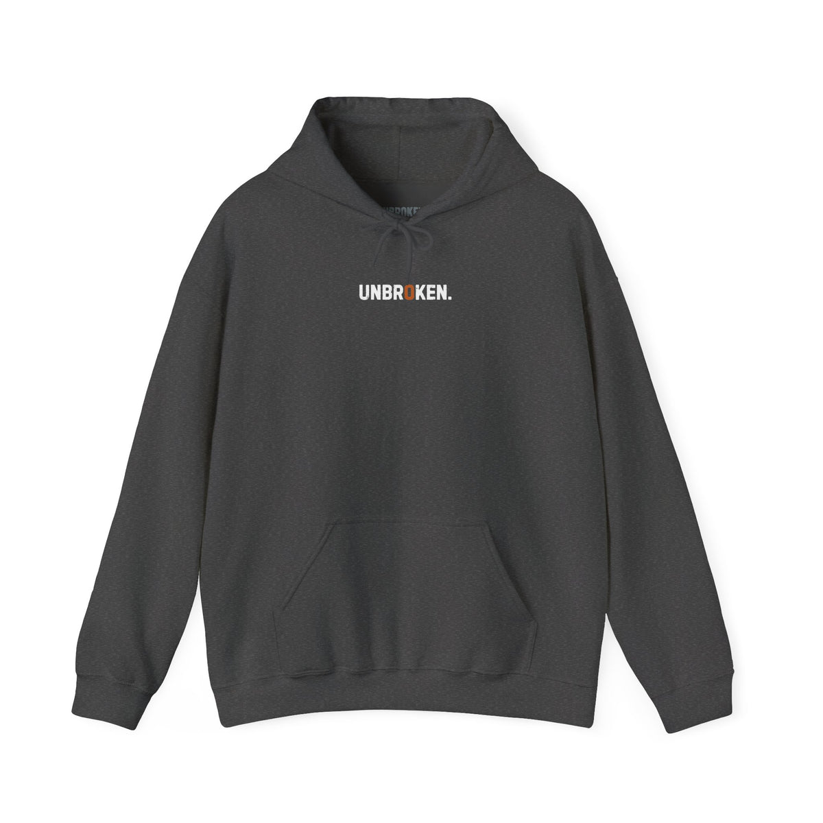 UNBROKEN LOGO CENTER HOODIE