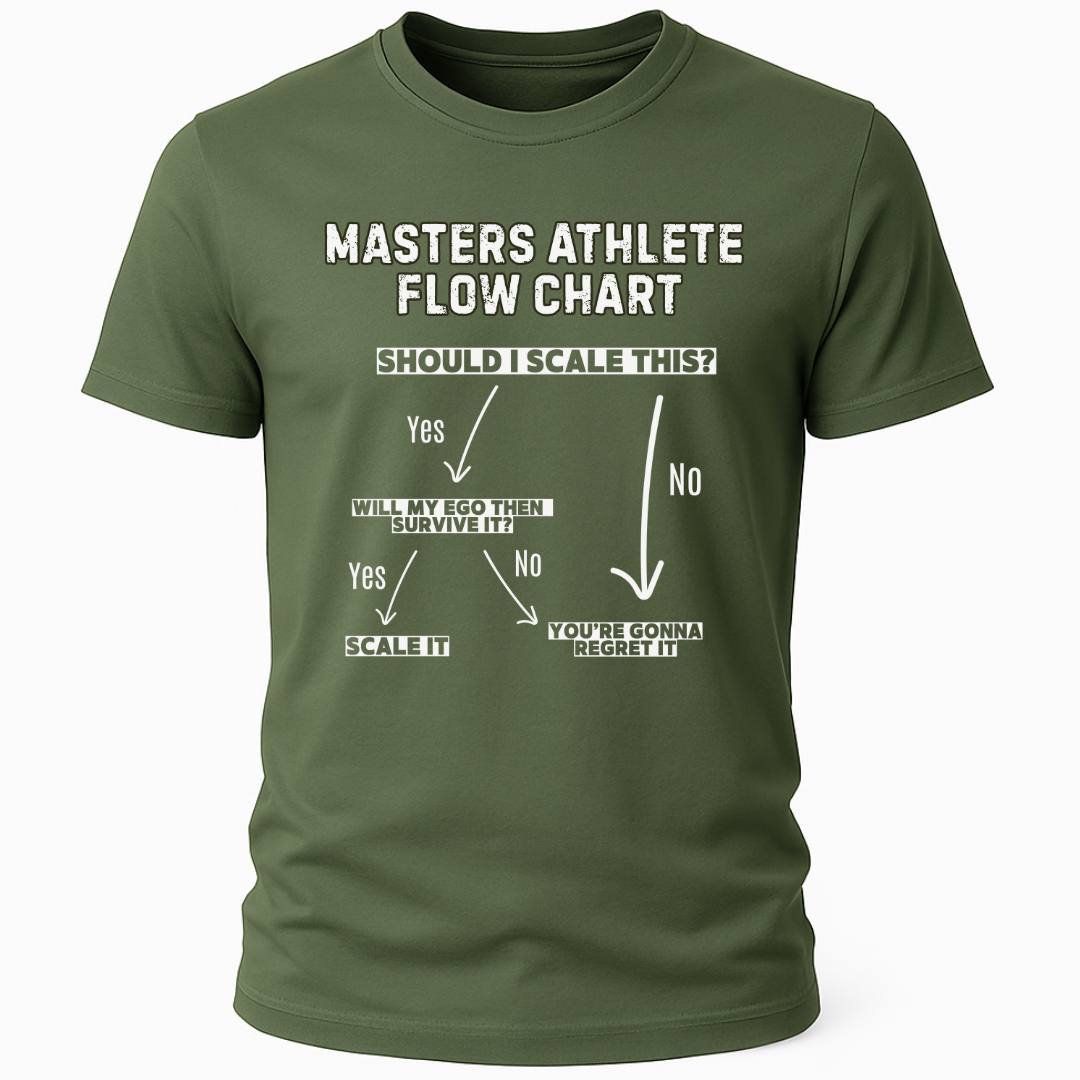 FLOW CHART SCALE MASTERS ATHLETE T-SHIRT