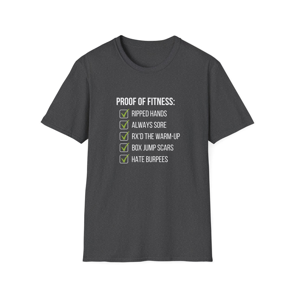 PROOF OF FITNESS T-SHIRT