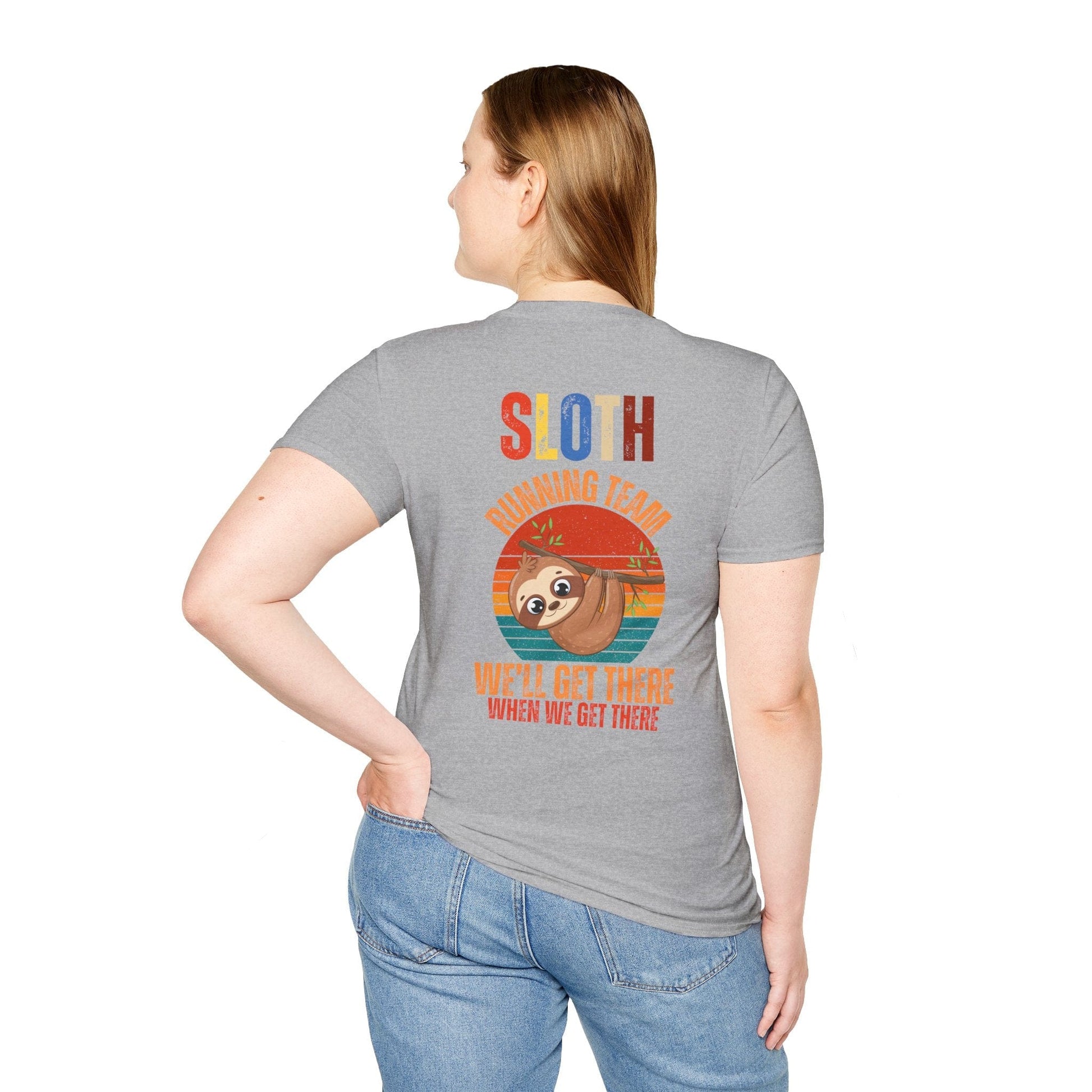 SLOTH RUNNING TEAM BACK T-SHIRT