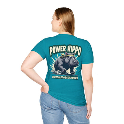 POWER HIPPO BACK T-SHIRT