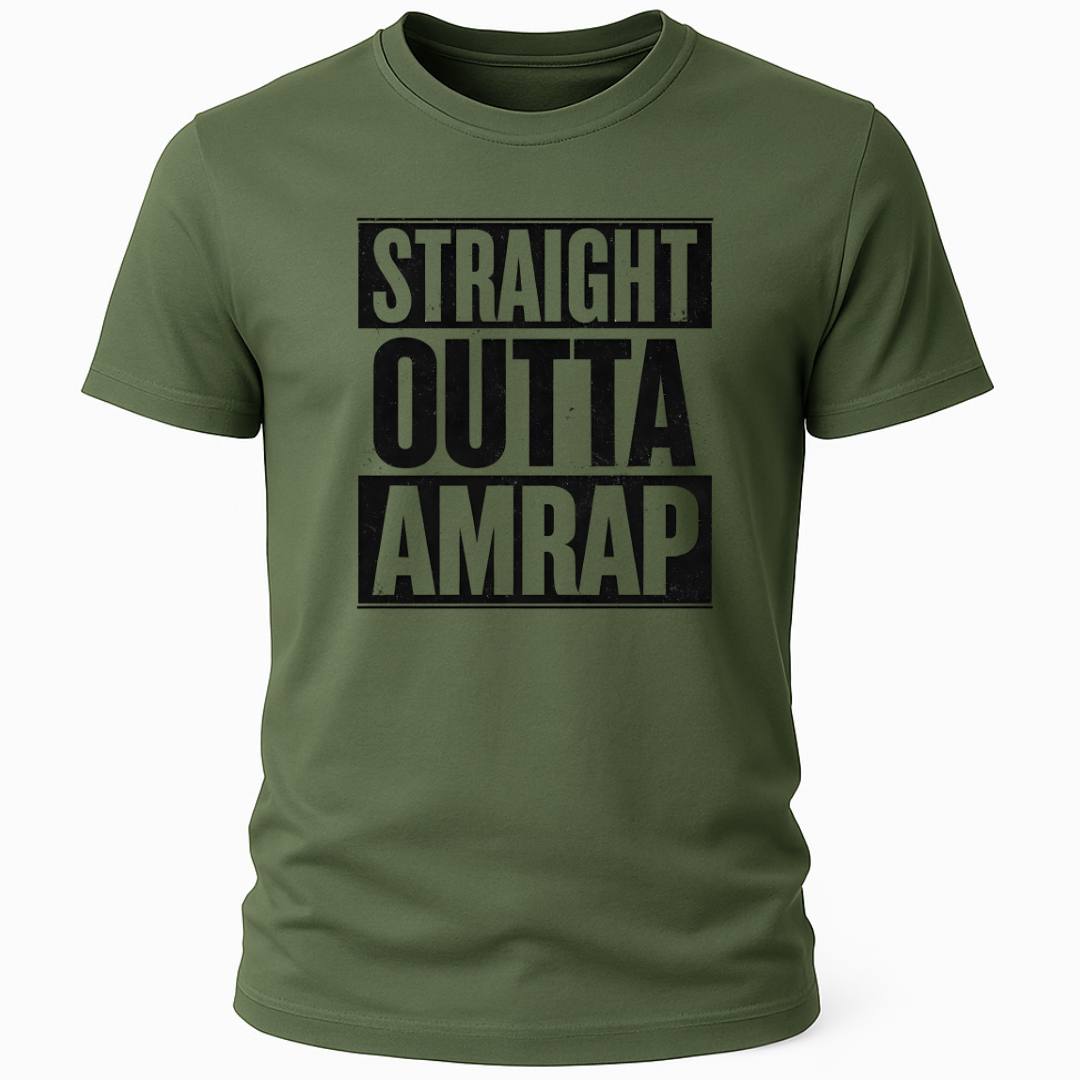 STRAIGHT OUTTA AMRAP T-SHIRT