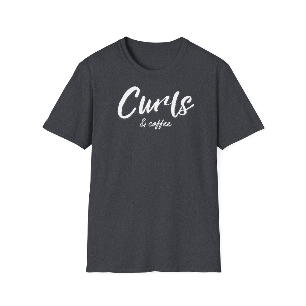 Curls &amp; coffee T-shirt