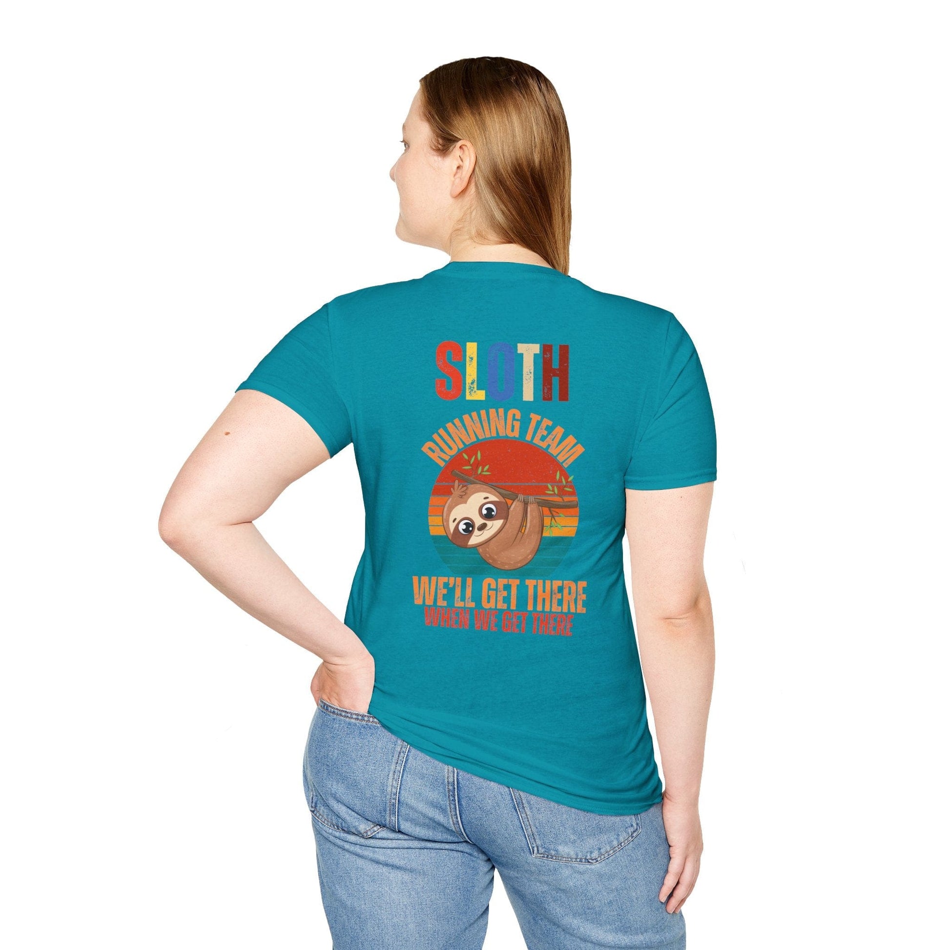 SLOTH RUNNING TEAM BACK T-SHIRT