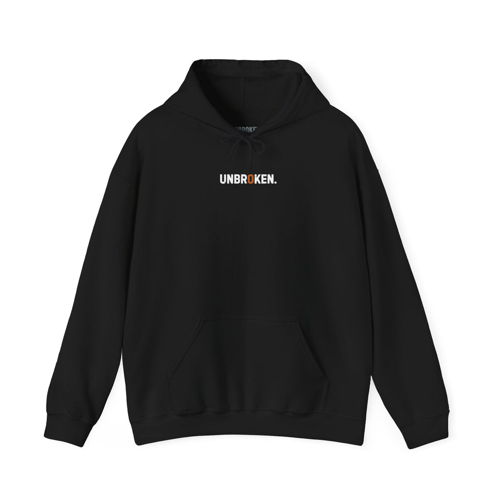 UNBROKEN LOGO CENTER HOODIE
