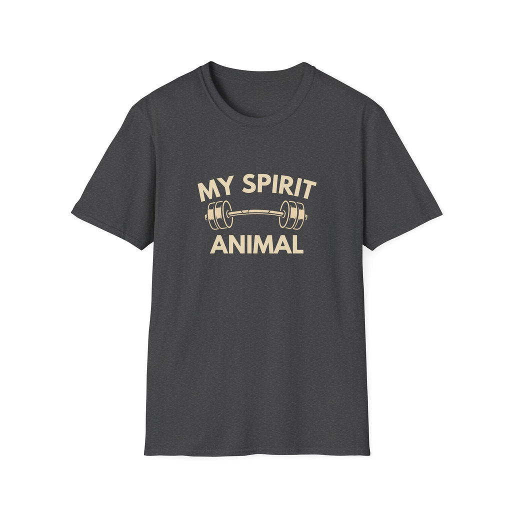 MY SPIRIT ANIMAL BARBELL T-SHIRT