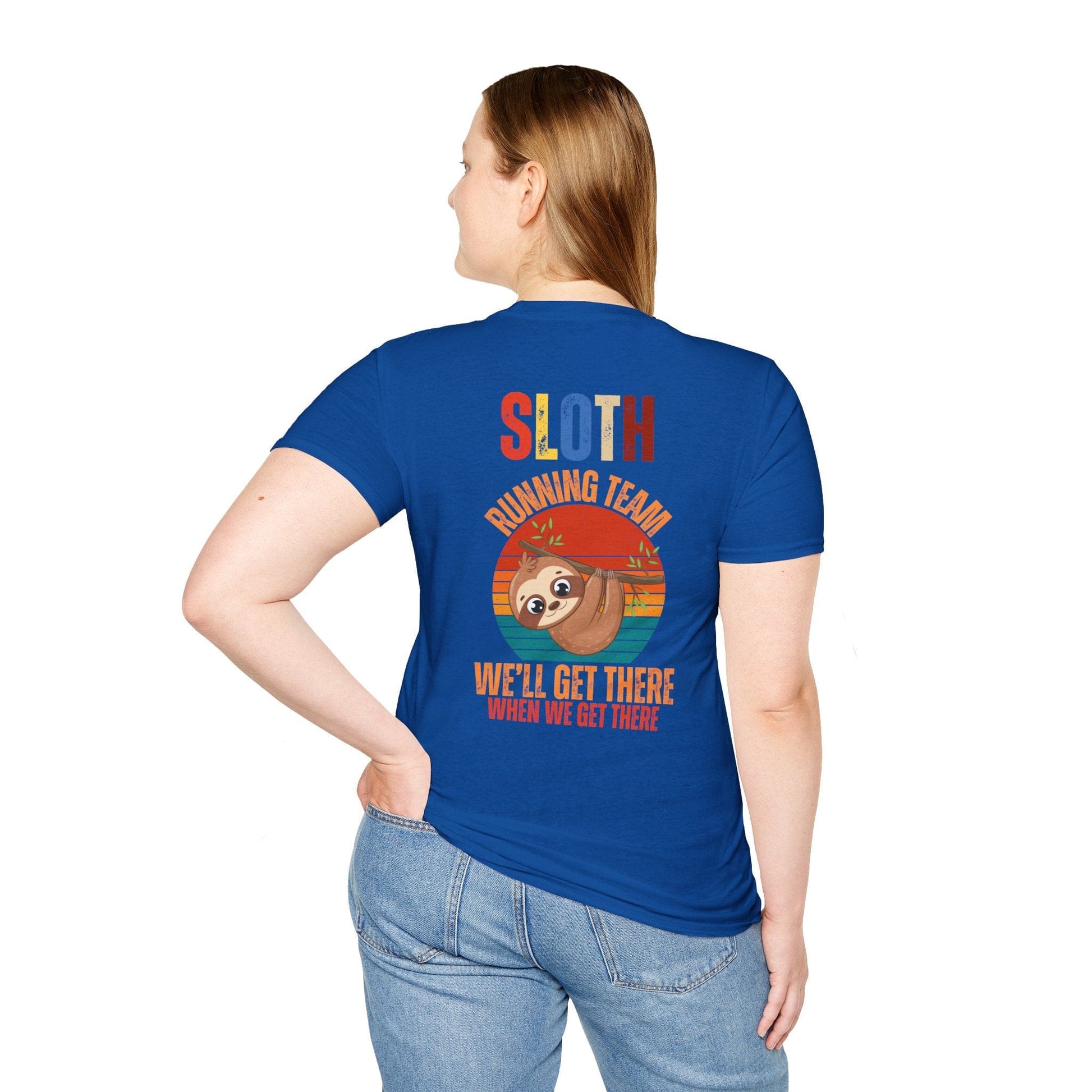 SLOTH RUNNING TEAM BACK T-SHIRT