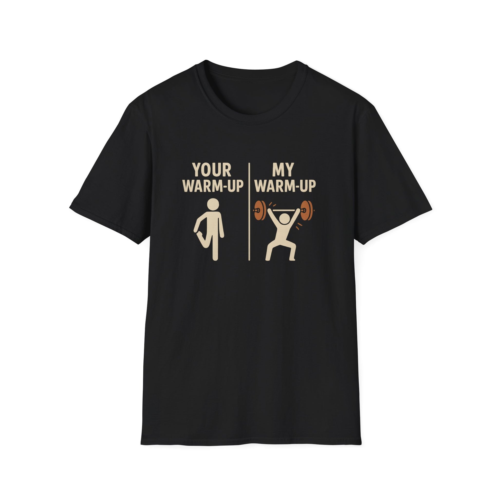 MY WARM-UP T-SHIRT