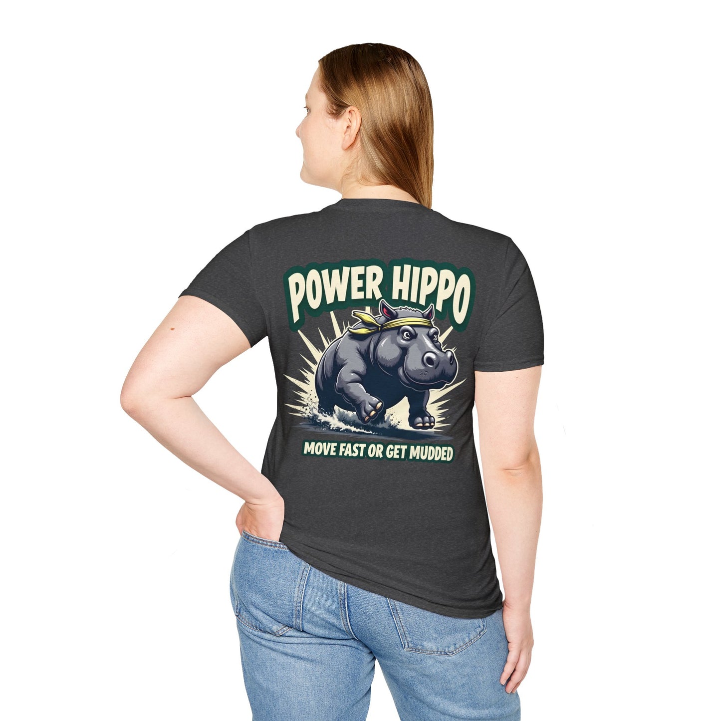POWER HIPPO BACK T-SHIRT