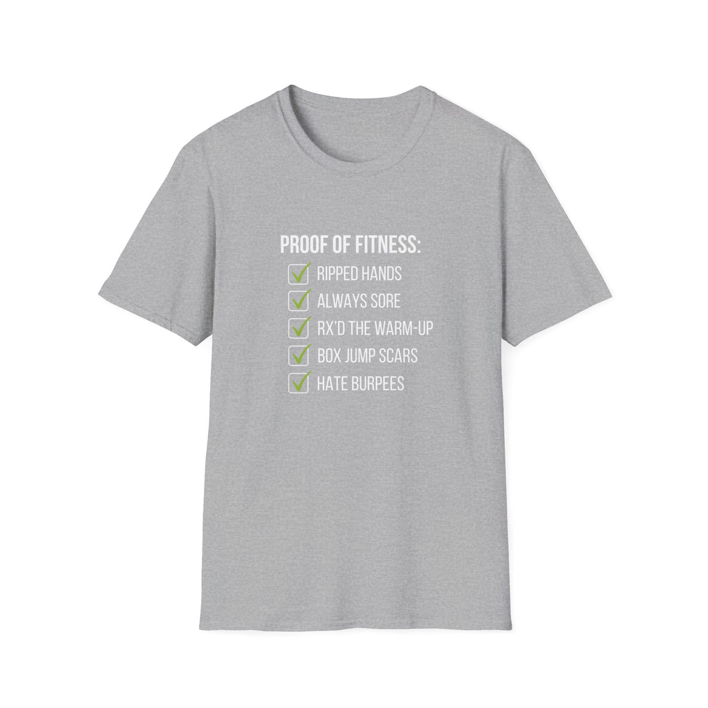 PROOF OF FITNESS T-SHIRT