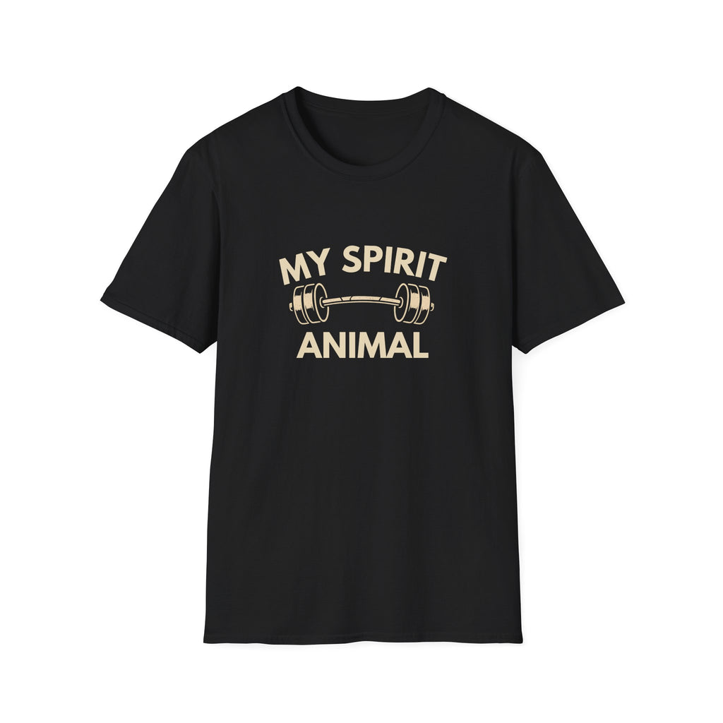 MY SPIRIT ANIMAL BARBELL T-SHIRT