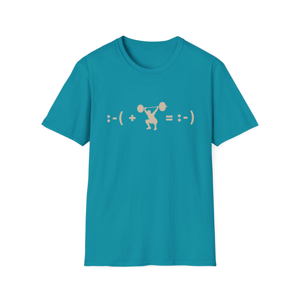 MAN LIFTING MATH T-SHIRT