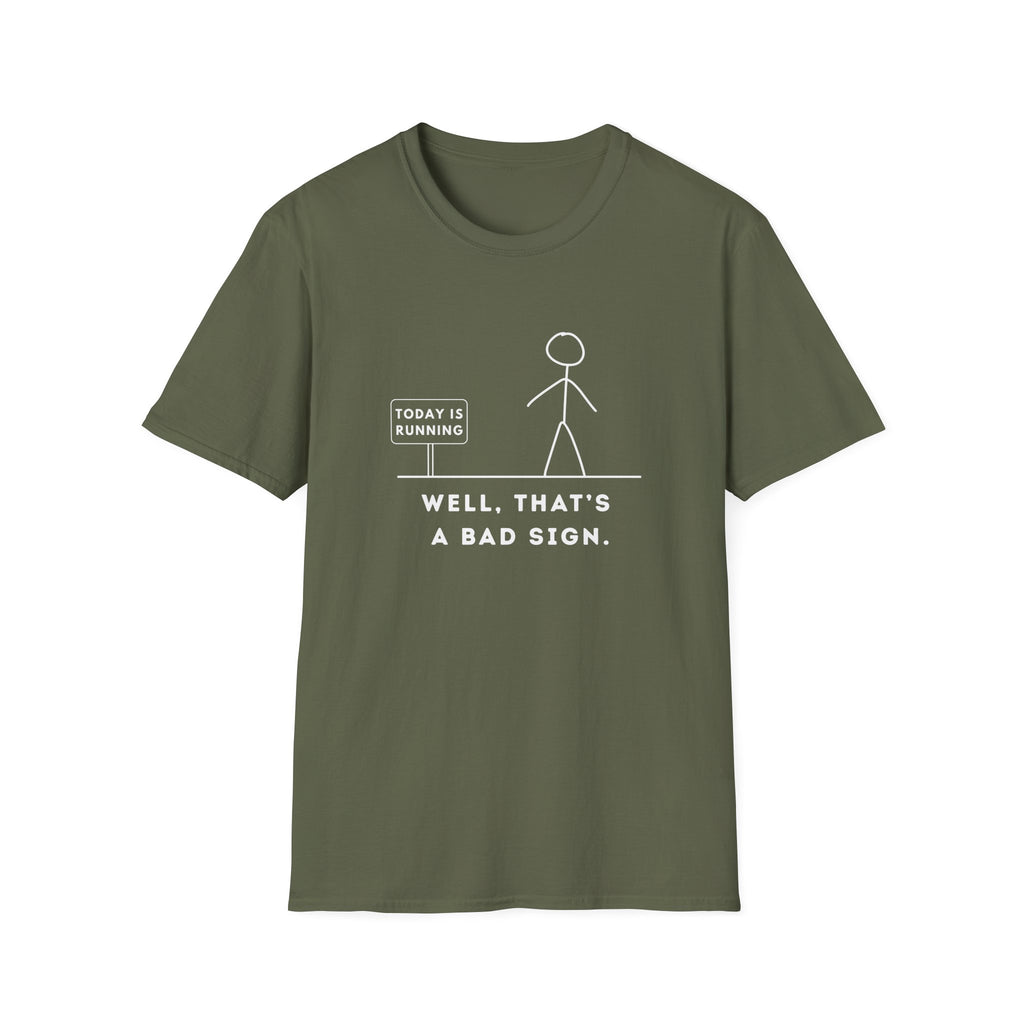 BAD SIGN RUNNING T-SHIRT
