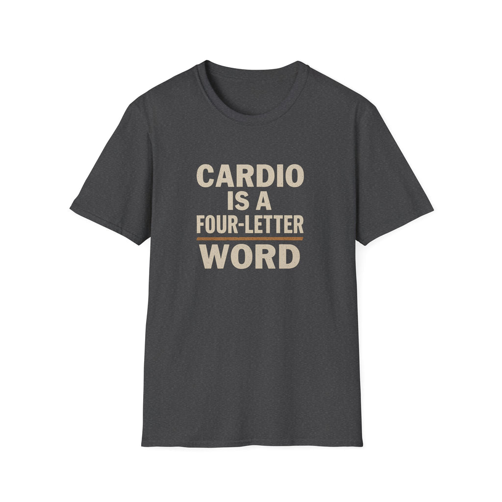 CARDIO FOUR-LETTER WORD T-SHIRT