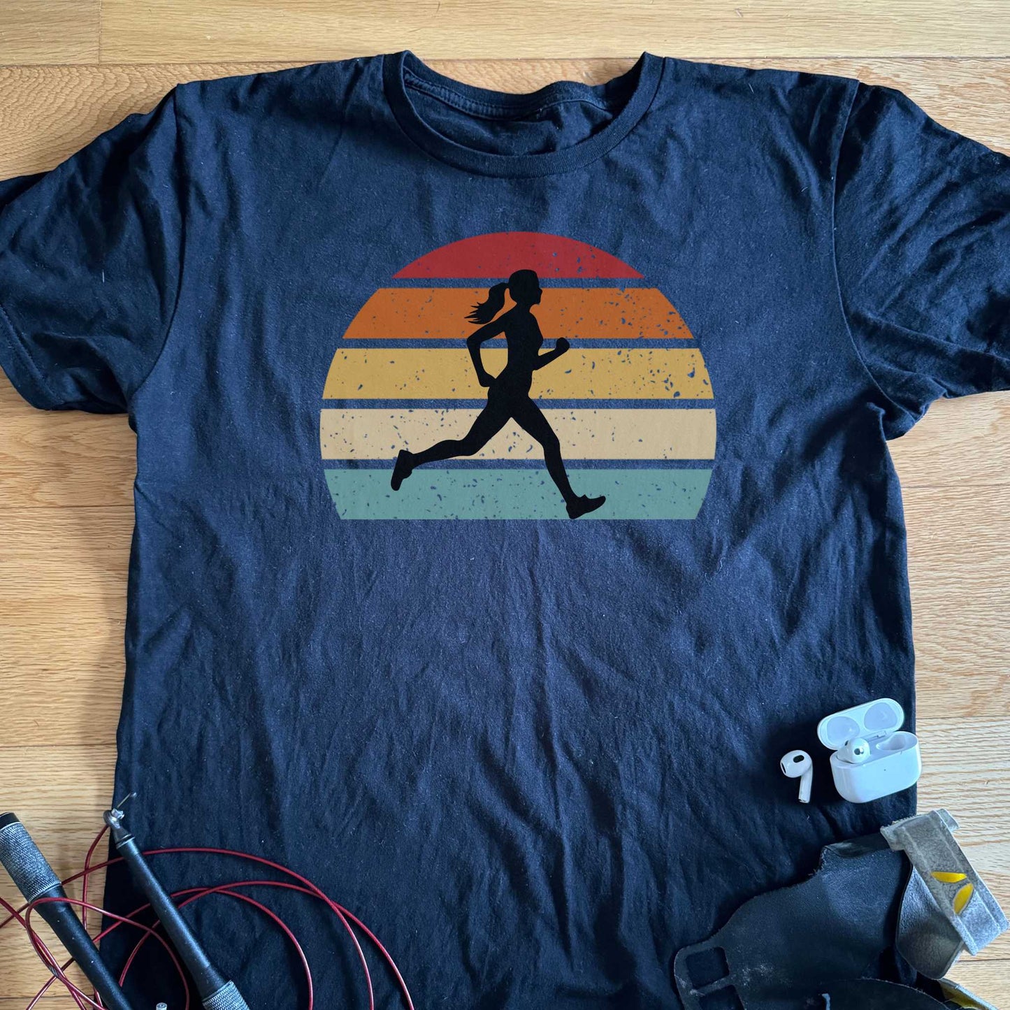 SUNSET RUNNER KVINNA T-SHIRT