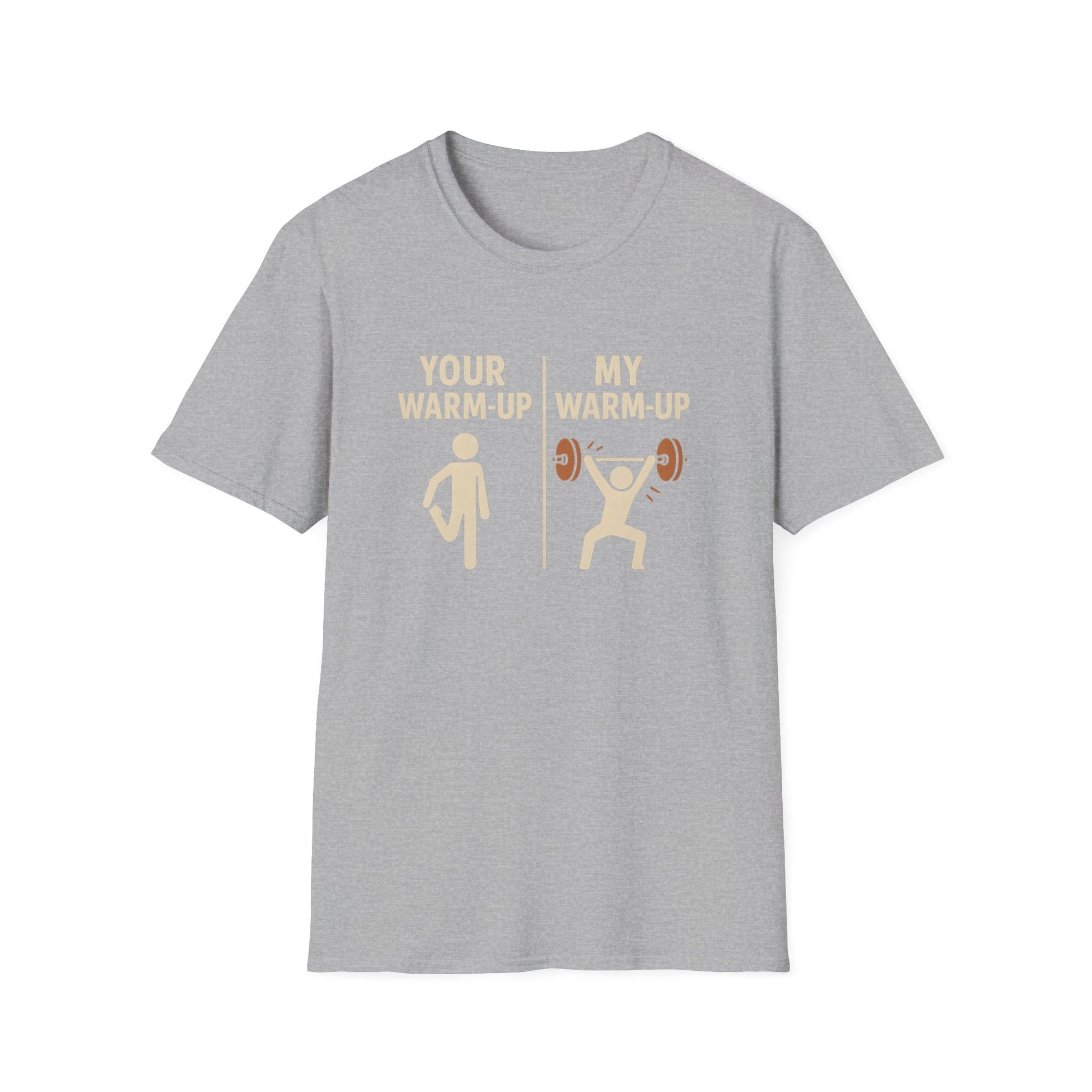 MY WARM-UP T-SHIRT