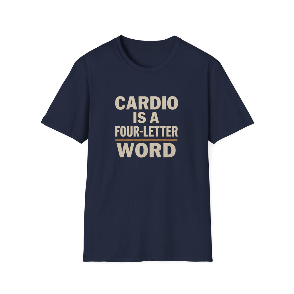CARDIO FOUR-LETTER WORD T-SHIRT