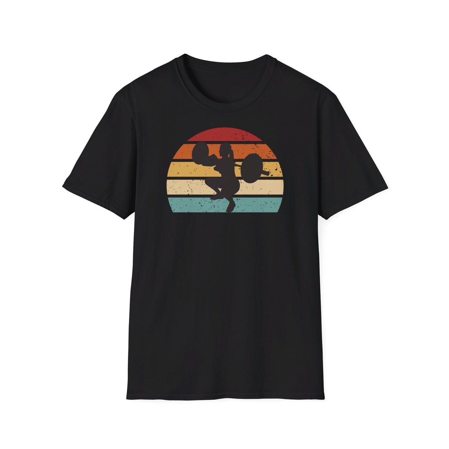 RETRO FRONT SQUAT KVINNA T-SHIRT