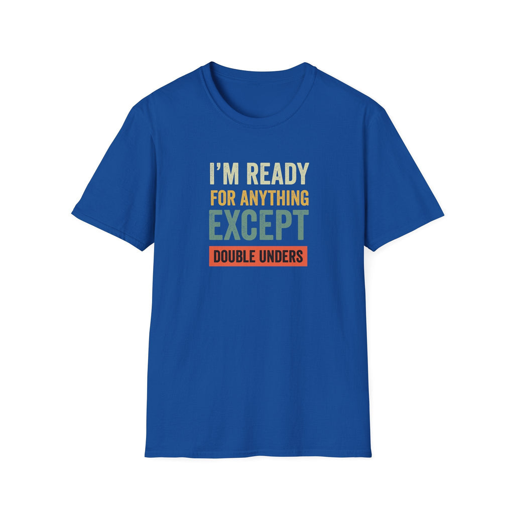 EXCEPT DOUBLE UNDERS T-SHIRT