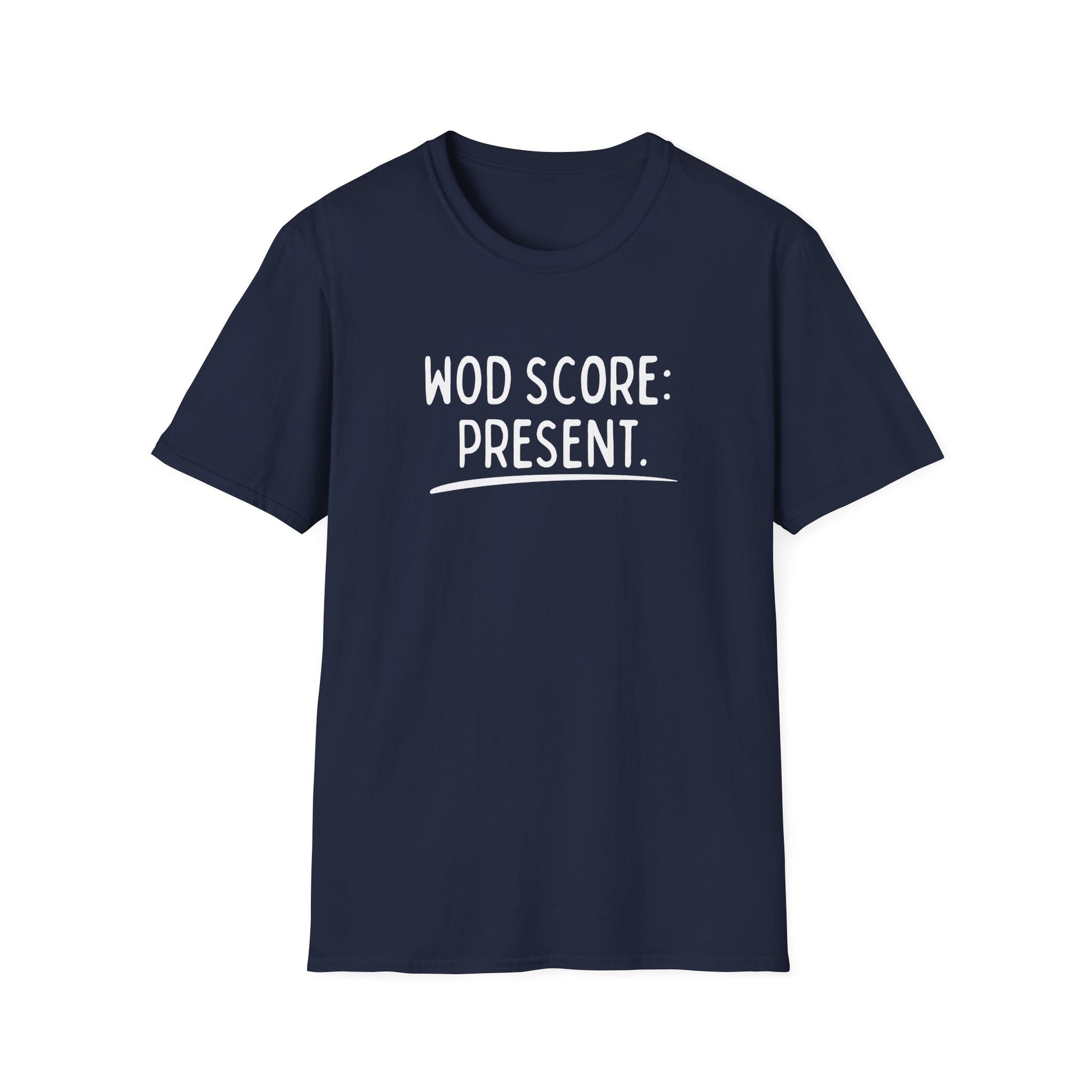 WOD SCORE PRESENT T-SHIRT