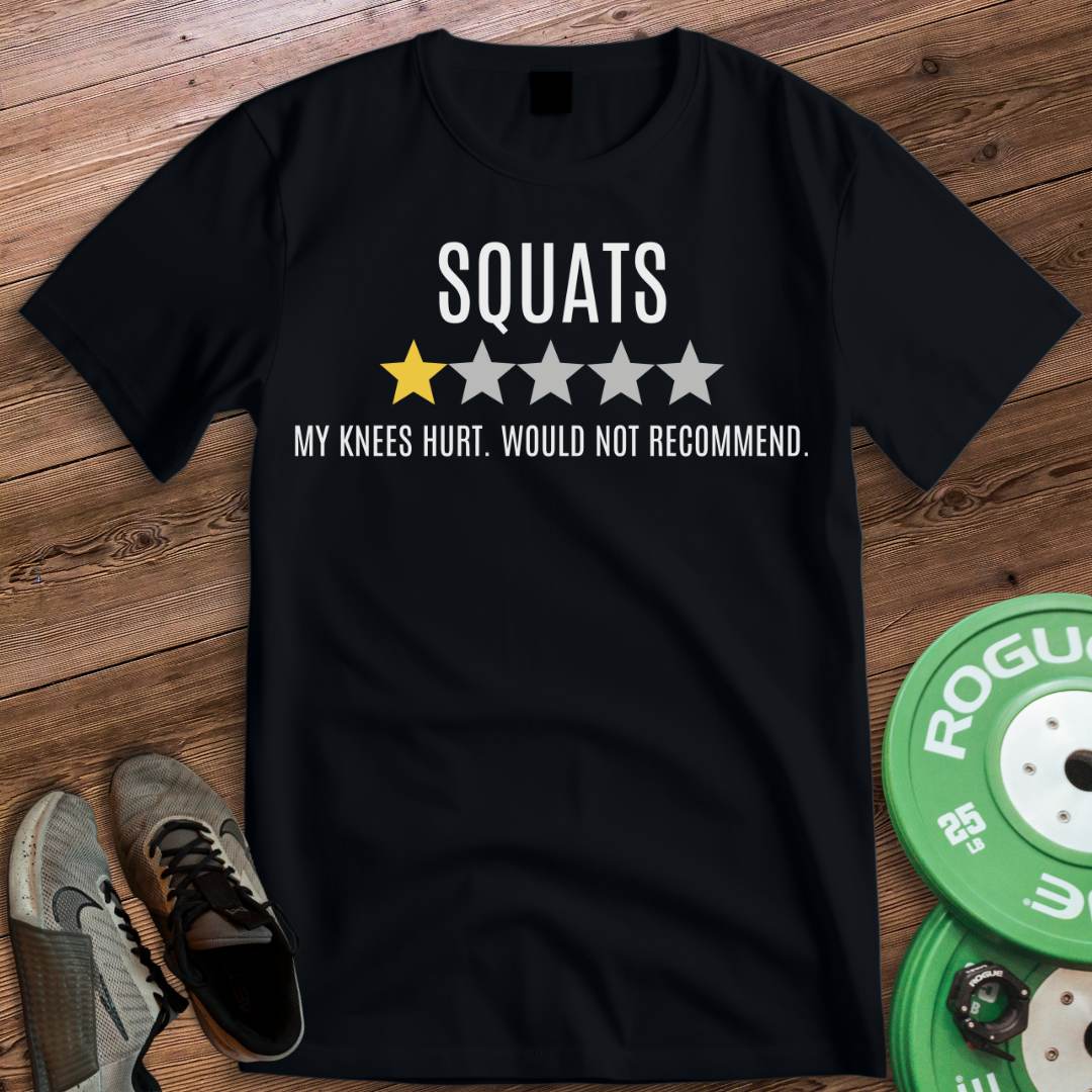 SQUATS REVIEW T-SHIRT