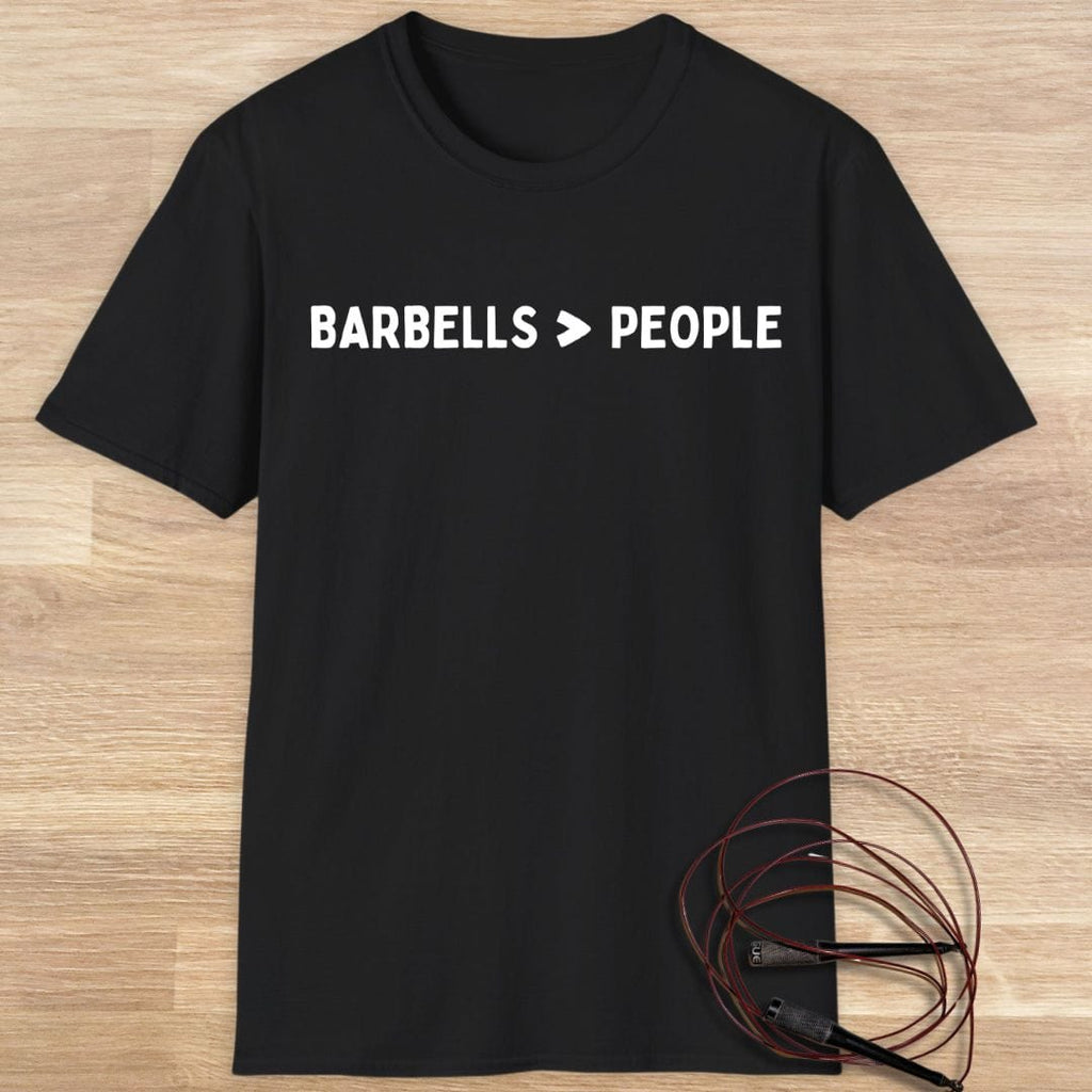BARBELLS PEOPLE T-SHIRT
