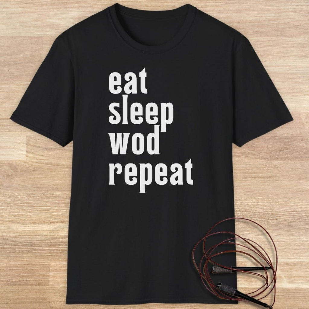 EAT SLEEP WOD REPEAT T-SHIRT
