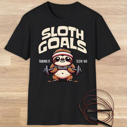 SLOTH GOALS T-SHIRT
