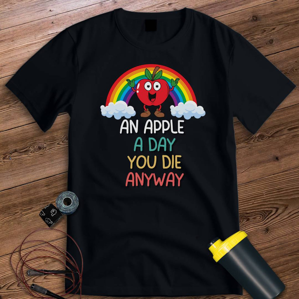AN APPLE A DAY T-SHIRT