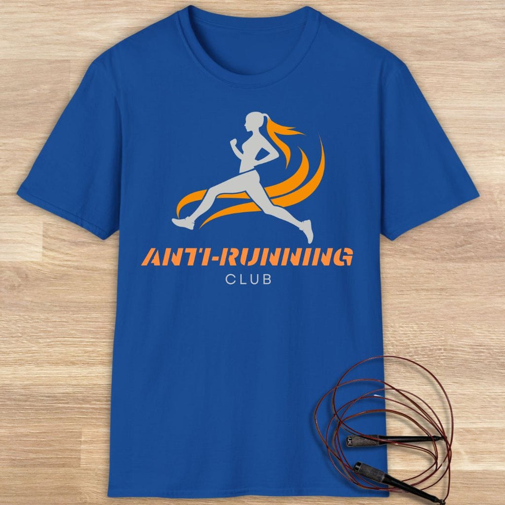 ANTI-RUNNING WOMAN T-SHIRT