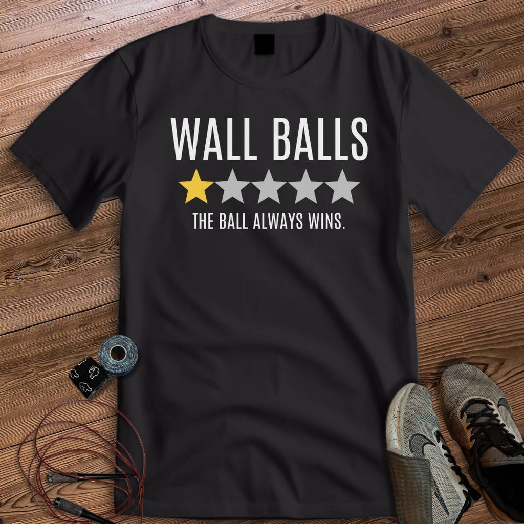 WALL BALLS REVIEW T-SHIRT