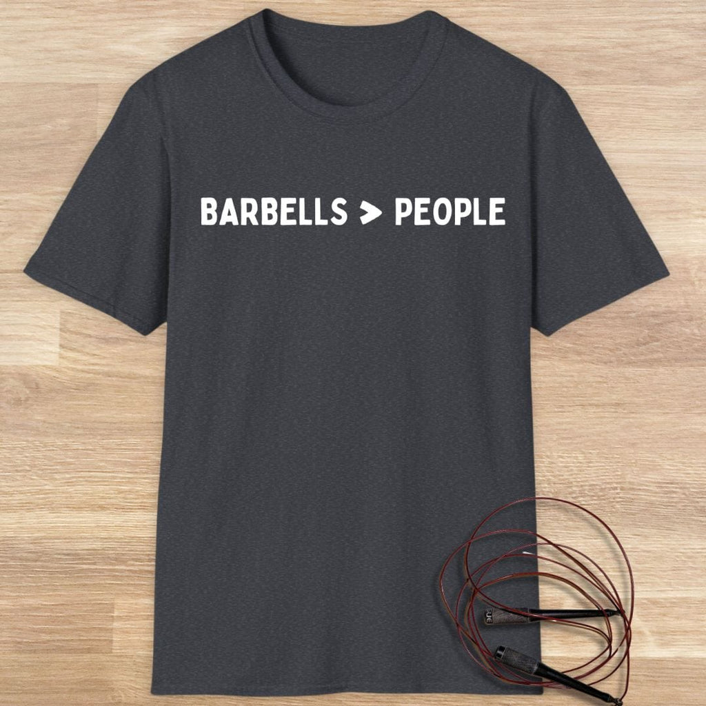 BARBELLS PEOPLE T-SHIRT