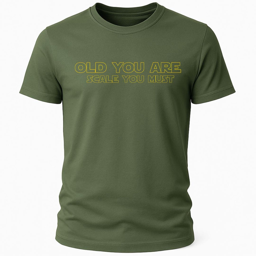 OLD YOU ARE JEDI T-SHIRT
