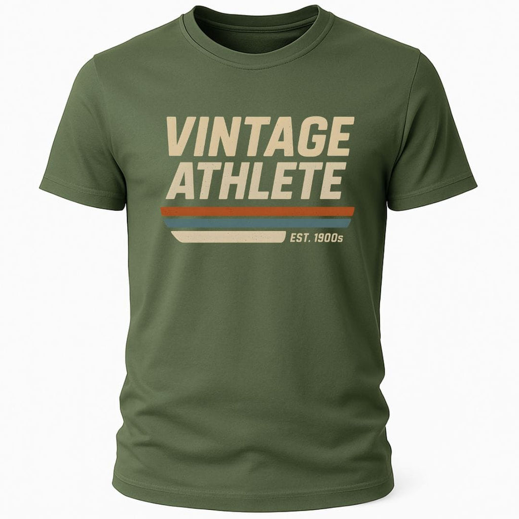 VINTAGE ATHLETE EST 1900S T-SHIRT
