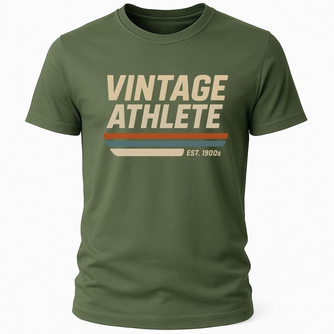 VINTAGE ATHLETE EST 1900S T-SHIRT