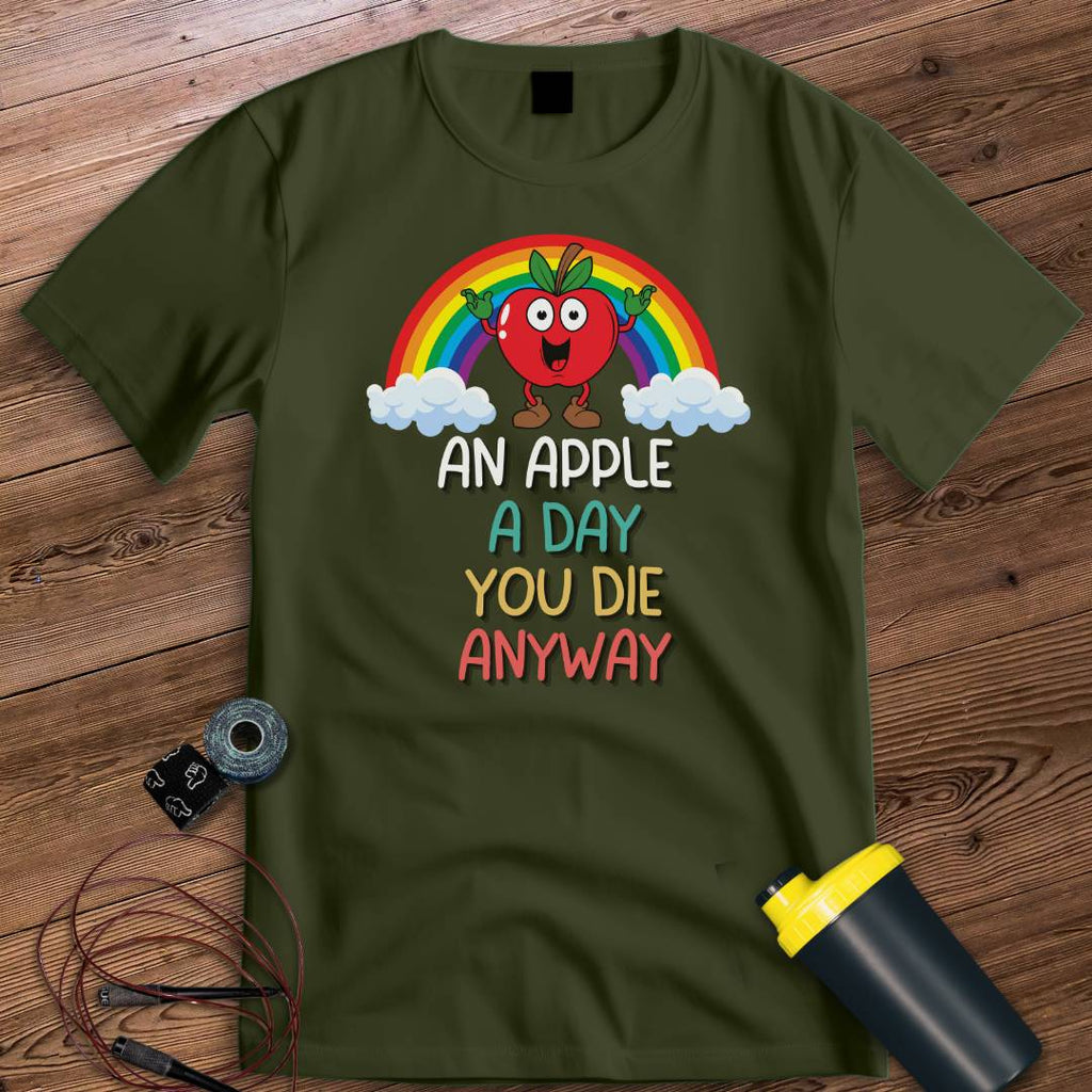 AN APPLE A DAY T-SHIRT