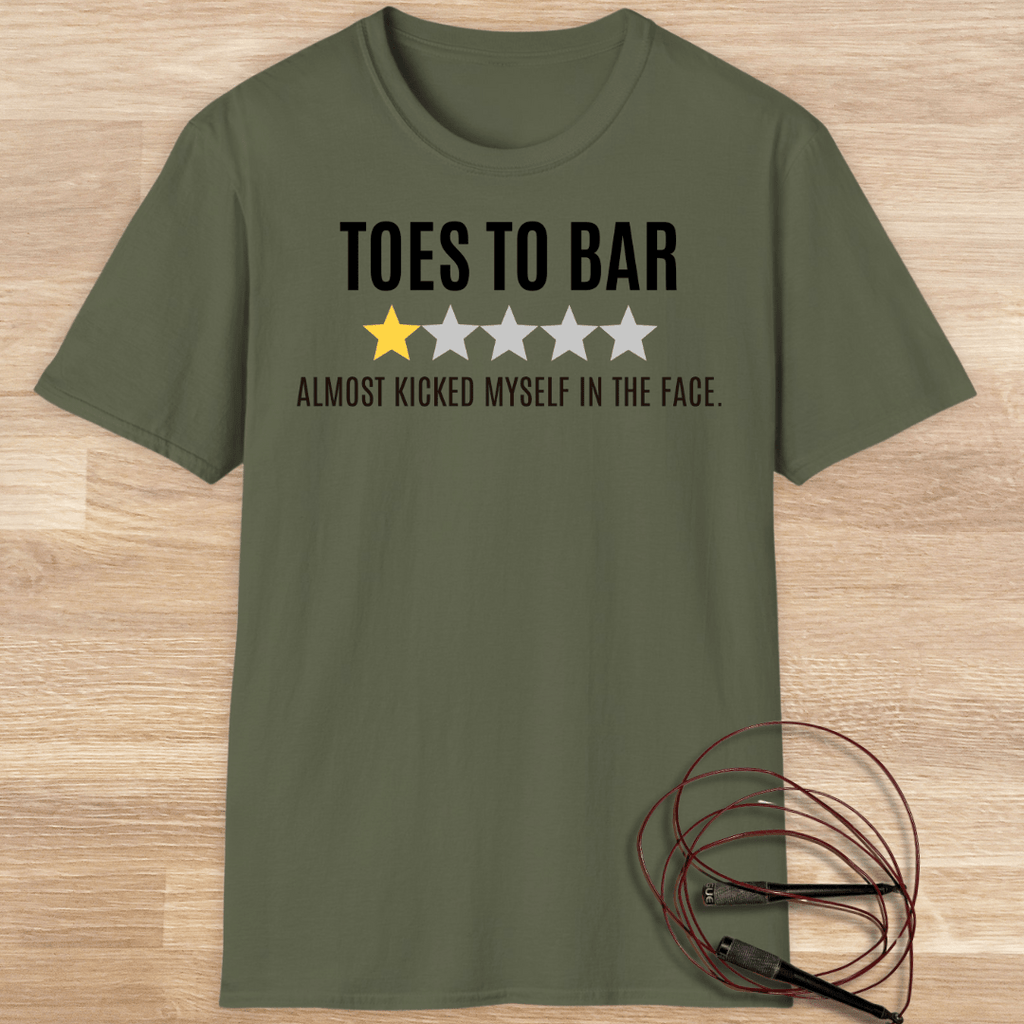 TOES TO BAR REVIEW T-SHIRT