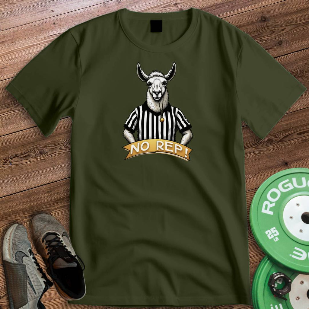 NO REP LLAMA T-SHIRT