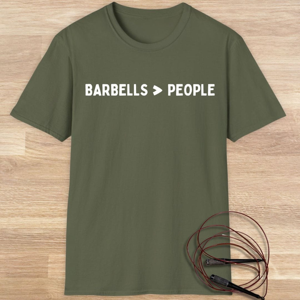 BARBELLS PEOPLE T-SHIRT