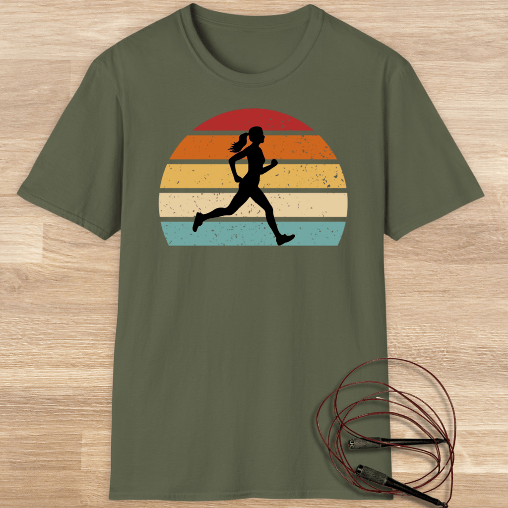 Sunset Runner Women T-Shirt