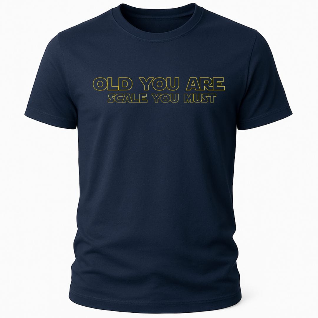 OLD YOU ARE JEDI T-SHIRT