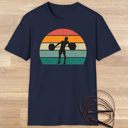 SUNSET LIFTER MAN T-SHIRT