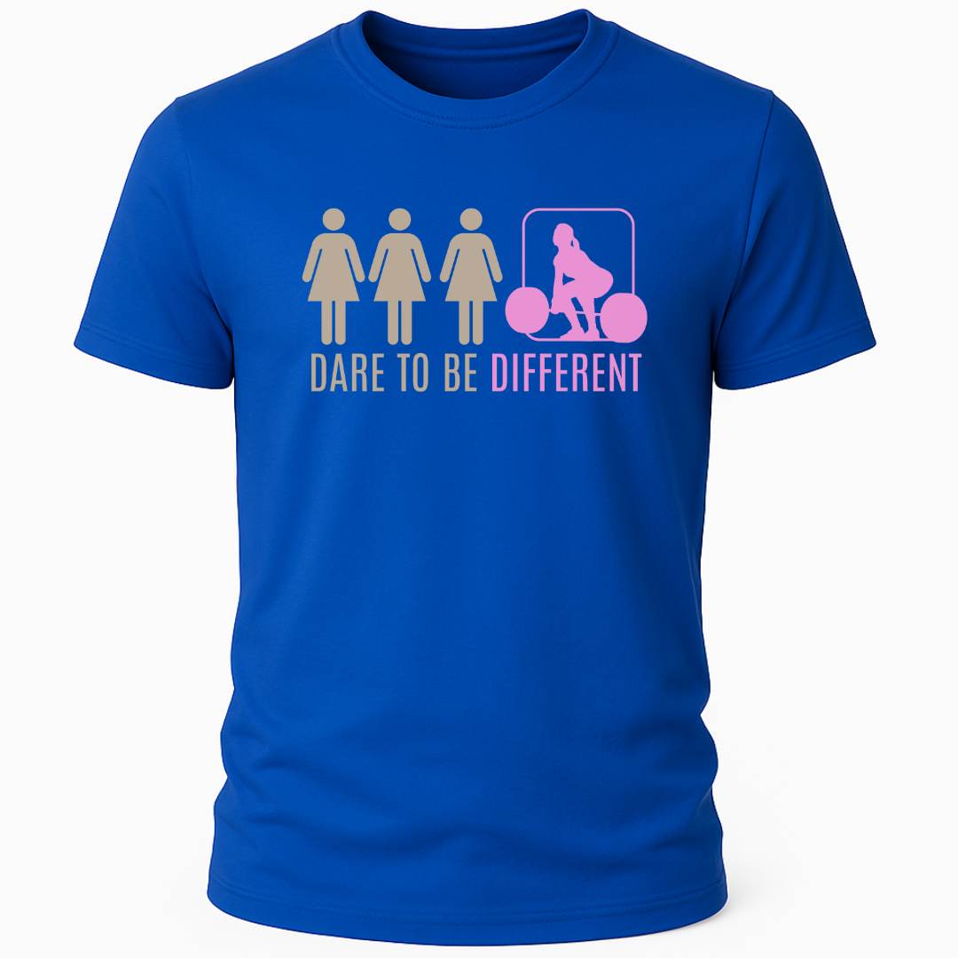 BE DIFFERENT DEADLIFT T-SHIRT