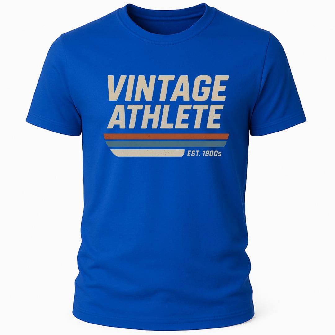 VINTAGE ATHLETE EST 1900S T-SHIRT