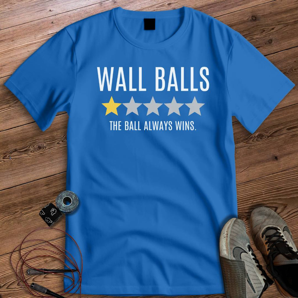 WALL BALLS REVIEW T-SHIRT