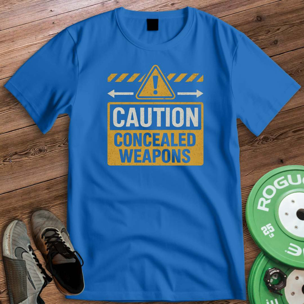 CONCEALED WEAPONS T-SHIRT